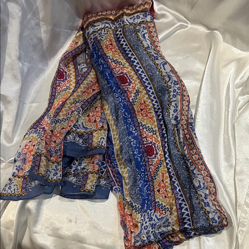 Multicolor Paisley Scarf